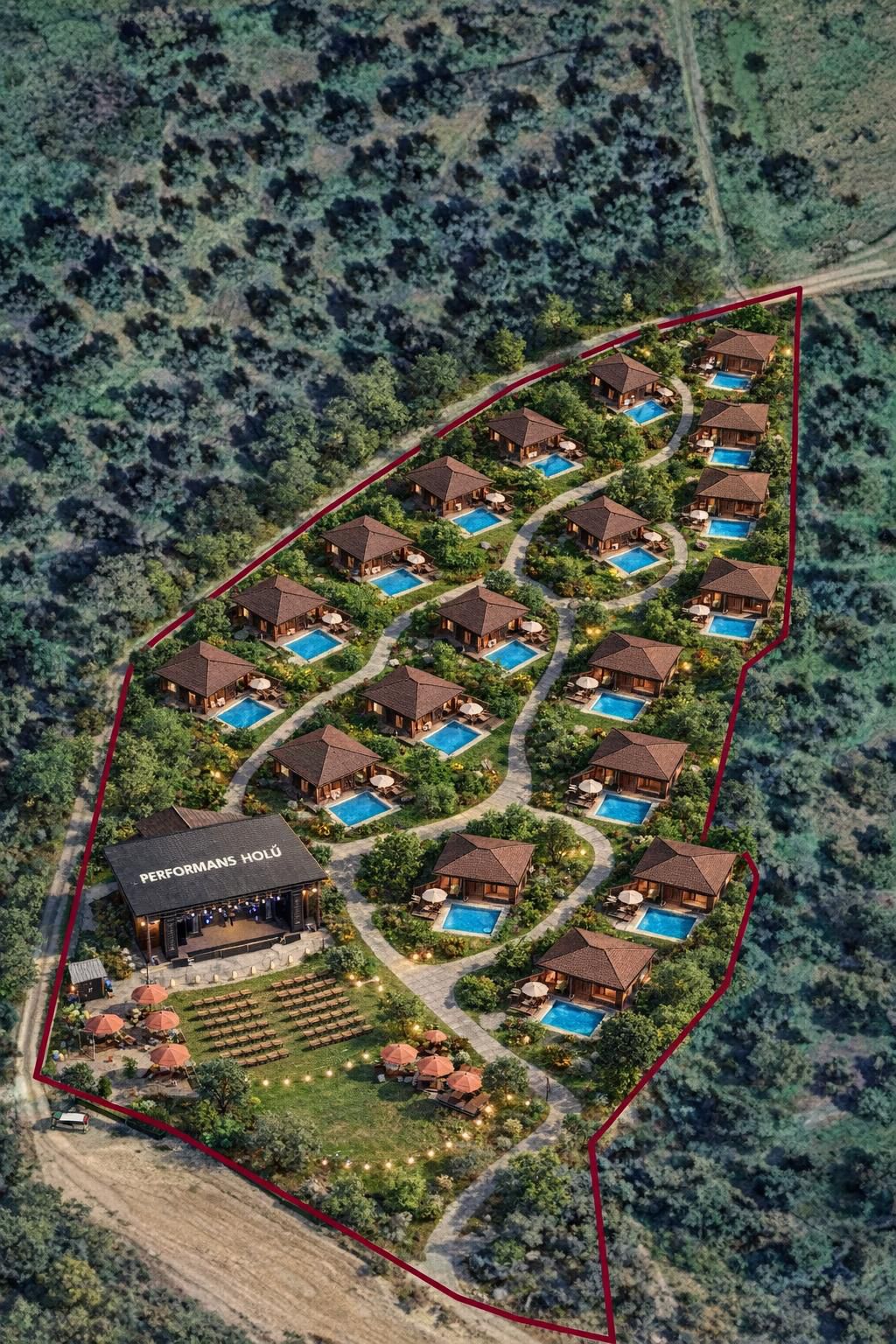 KARTAL GAYRİMENKUL’DEN KUZEYTEPEDE BUNGALOW OTEL PROJESİ KAT KARŞILIĞI