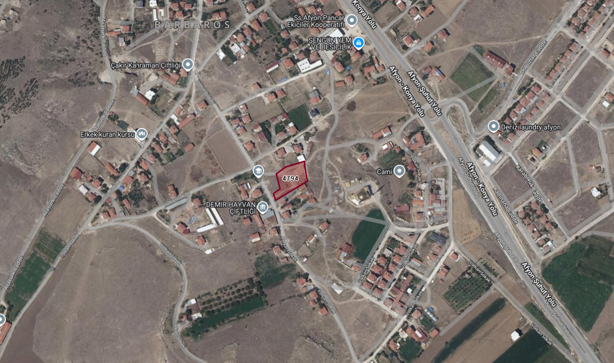 KARTAL GAYRİMENKUL’DEN SALARDA 2500M2 ARSA